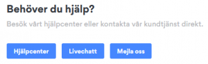 NordVPN - Kundtjänst